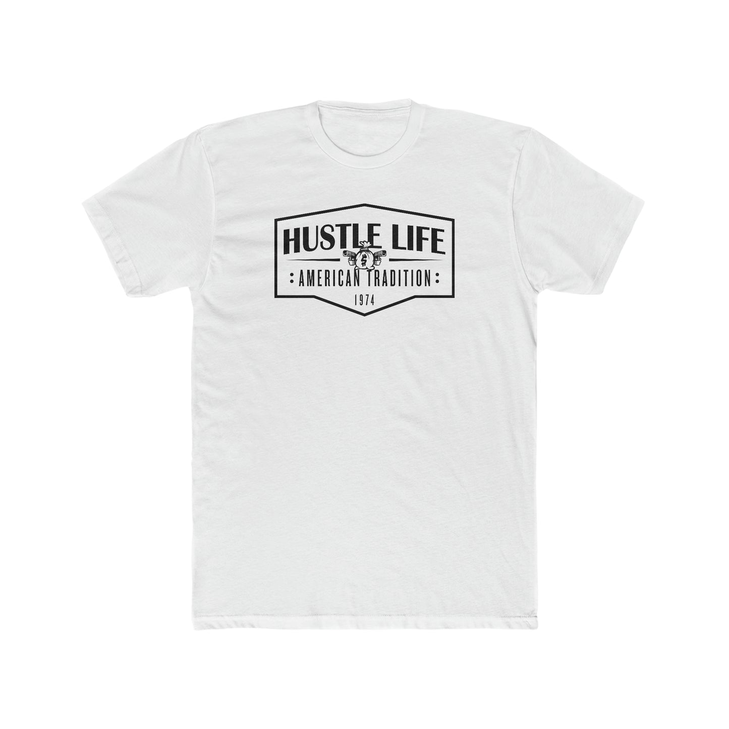 Aviation | Hustle Life | Cotton Crew Tee