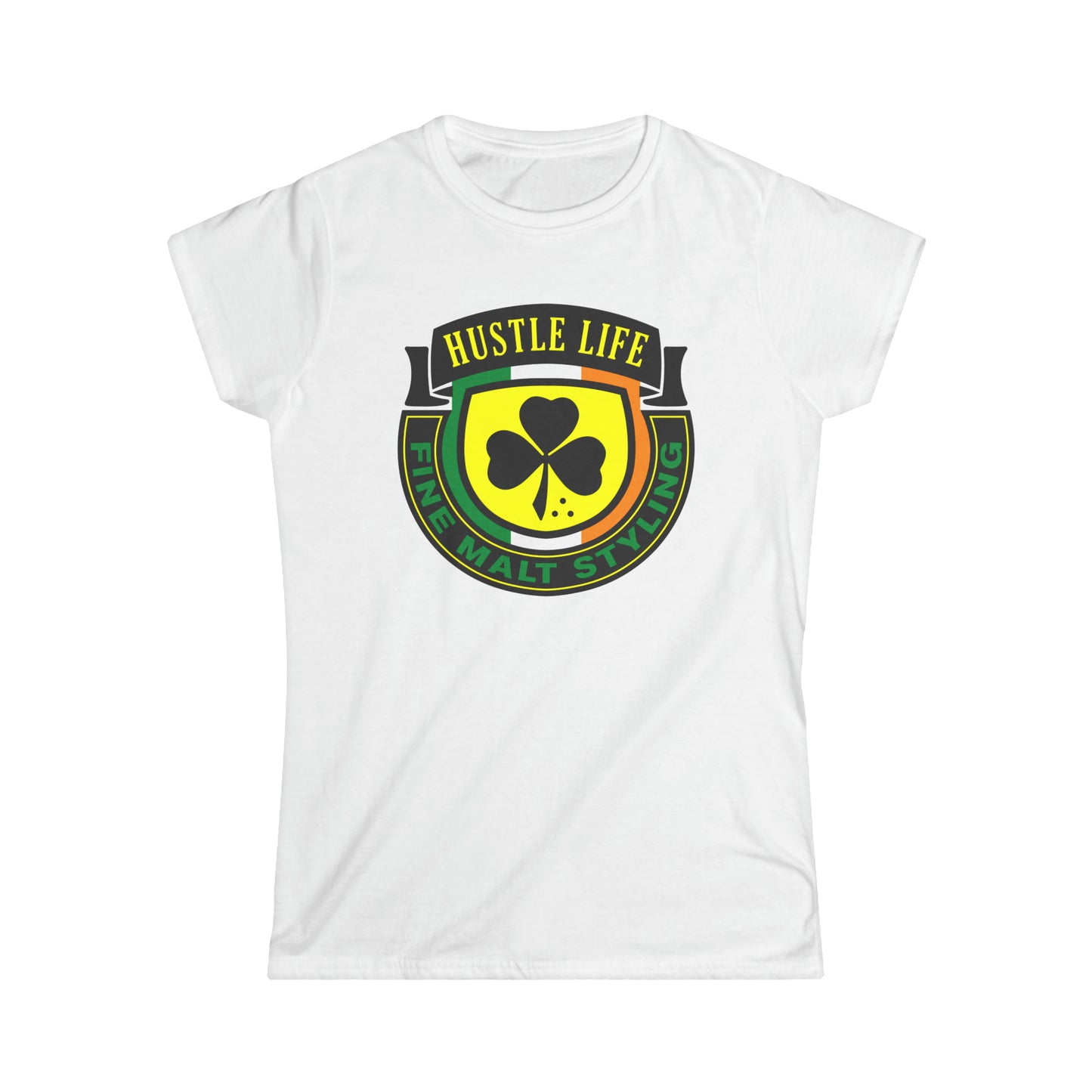 Shamrock Life | Hustle Life | Women's Soft Style Tee