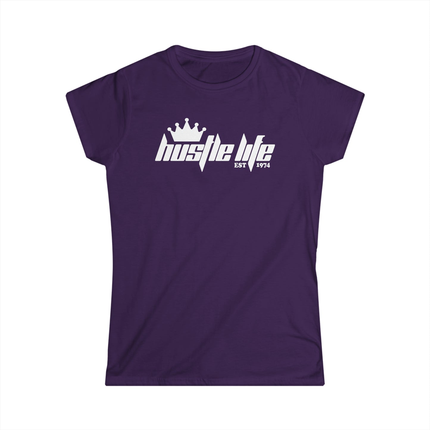 Pagal Crown | Hustle Life | Women's Soft Style Tee