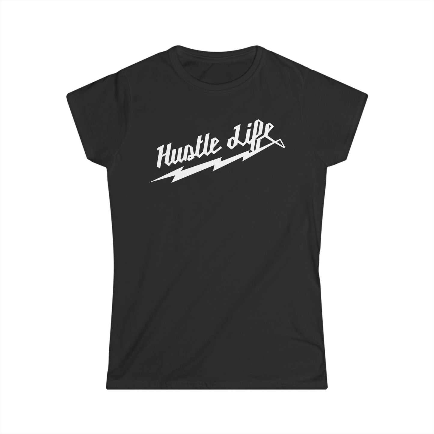 Lightning | Hustle Life | Women's Soft Style Tee
