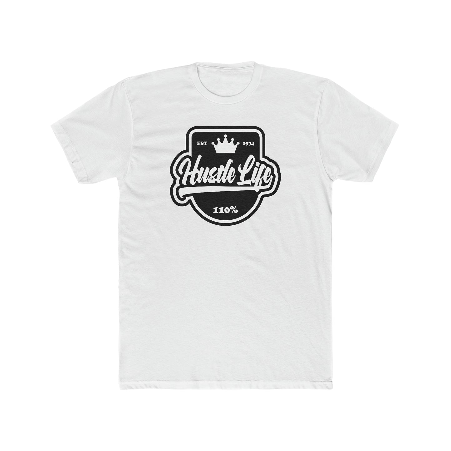 Bubble Gum | Hustle Life | Cotton Crew Tee