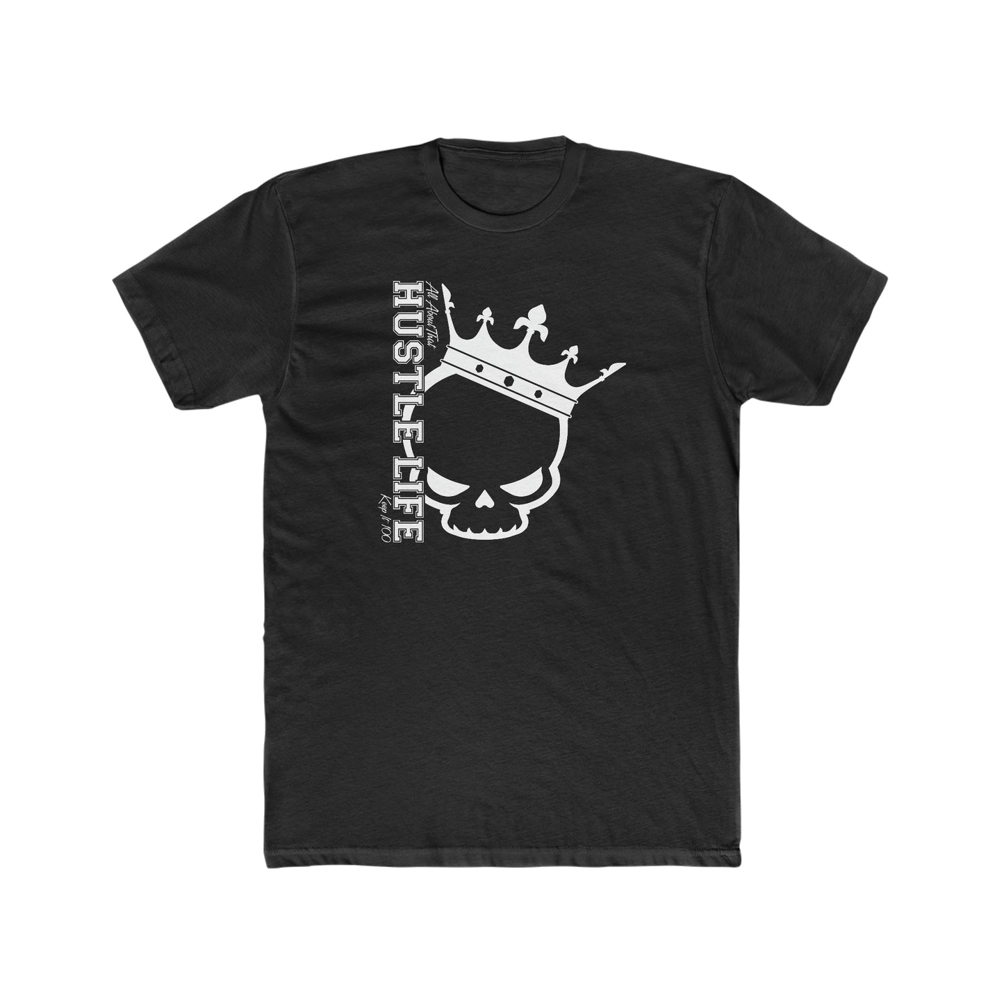 Sport King | Hustle Life | Cotton Crew Tee
