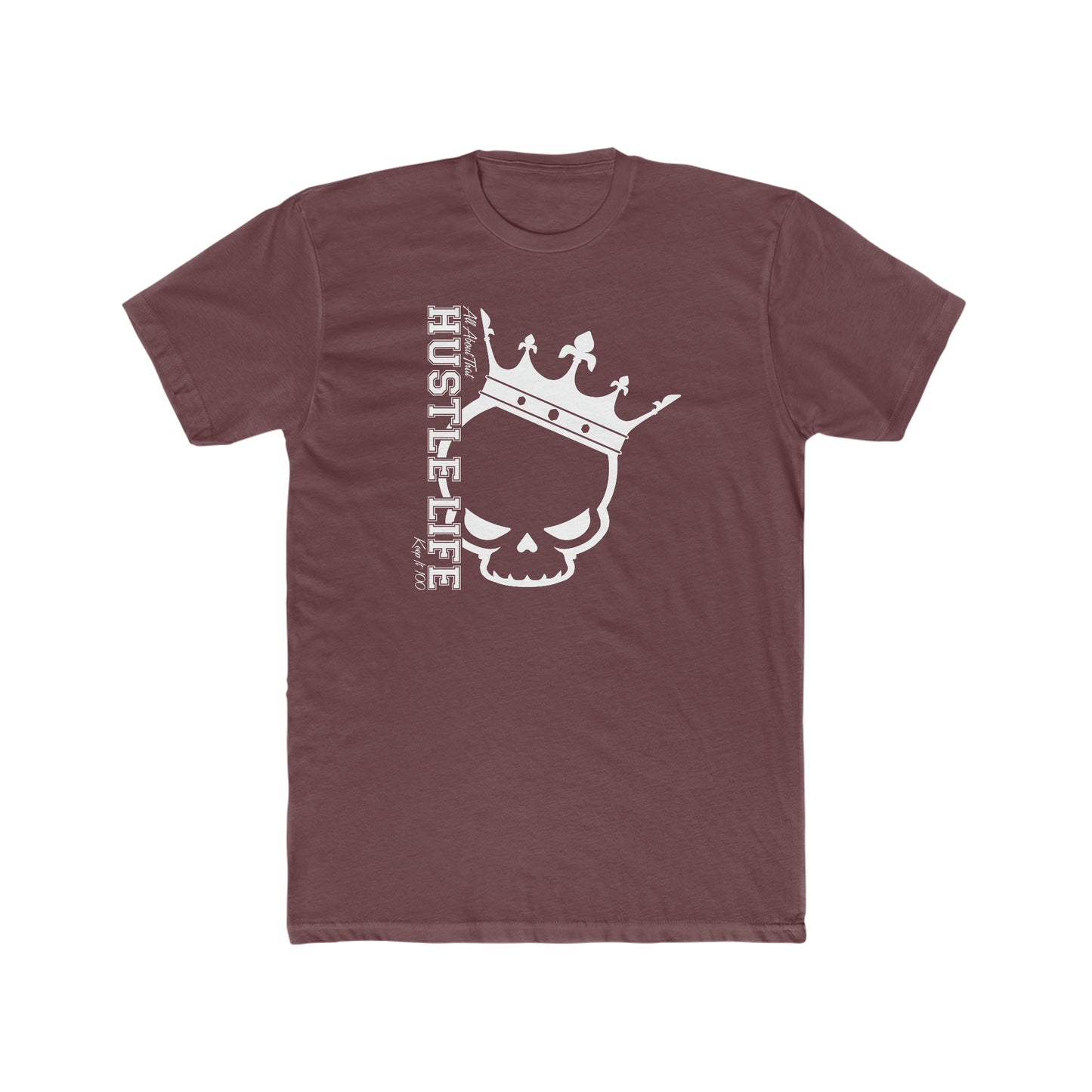 Sport King | Hustle Life | Cotton Crew Tee
