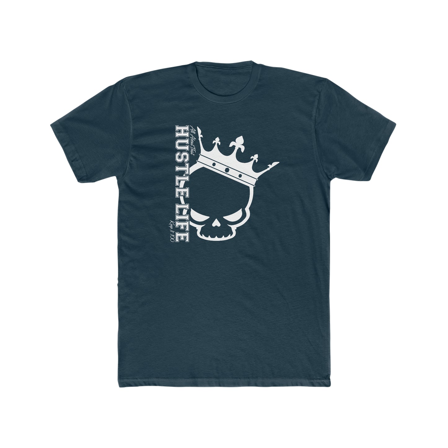 Sport King | Hustle Life | Cotton Crew Tee
