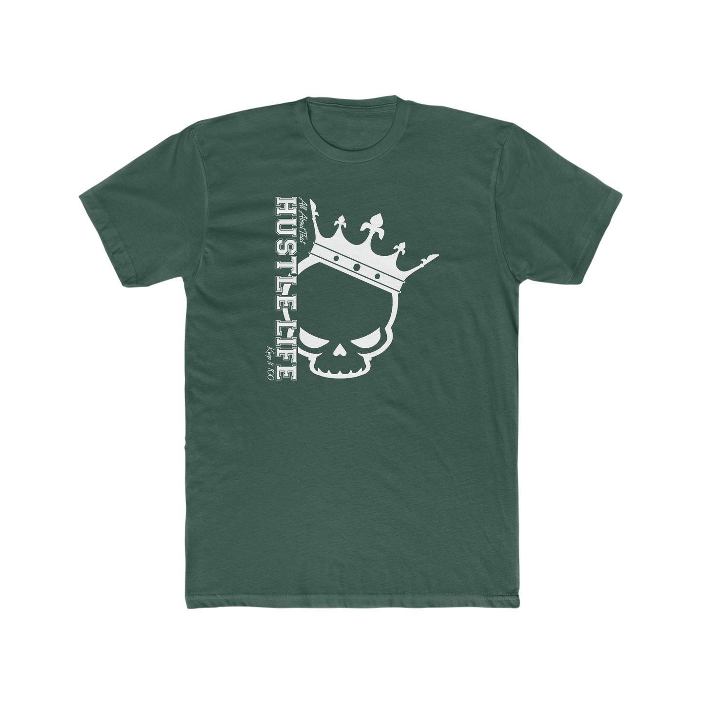 Sport King | Hustle Life | Cotton Crew Tee