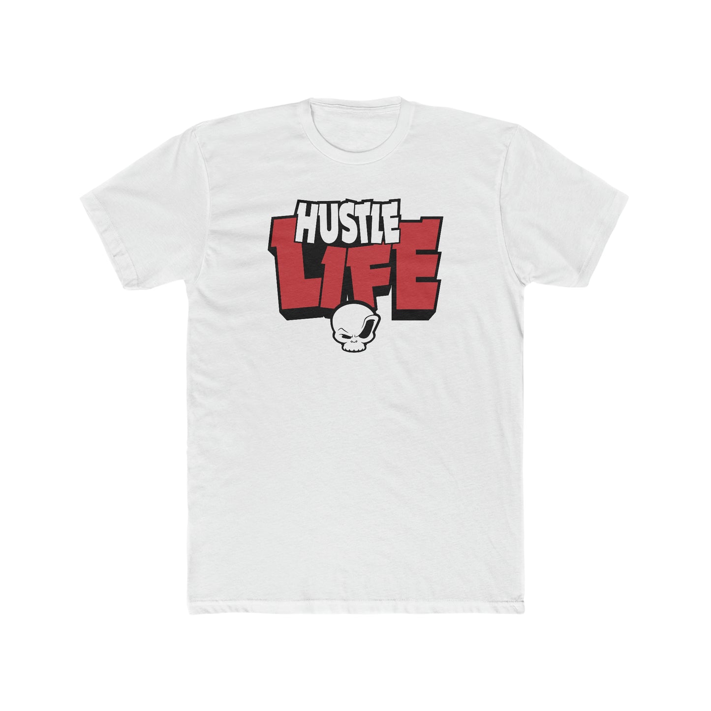 Let's Brawl | Hustle Life | Cotton Crew Tee