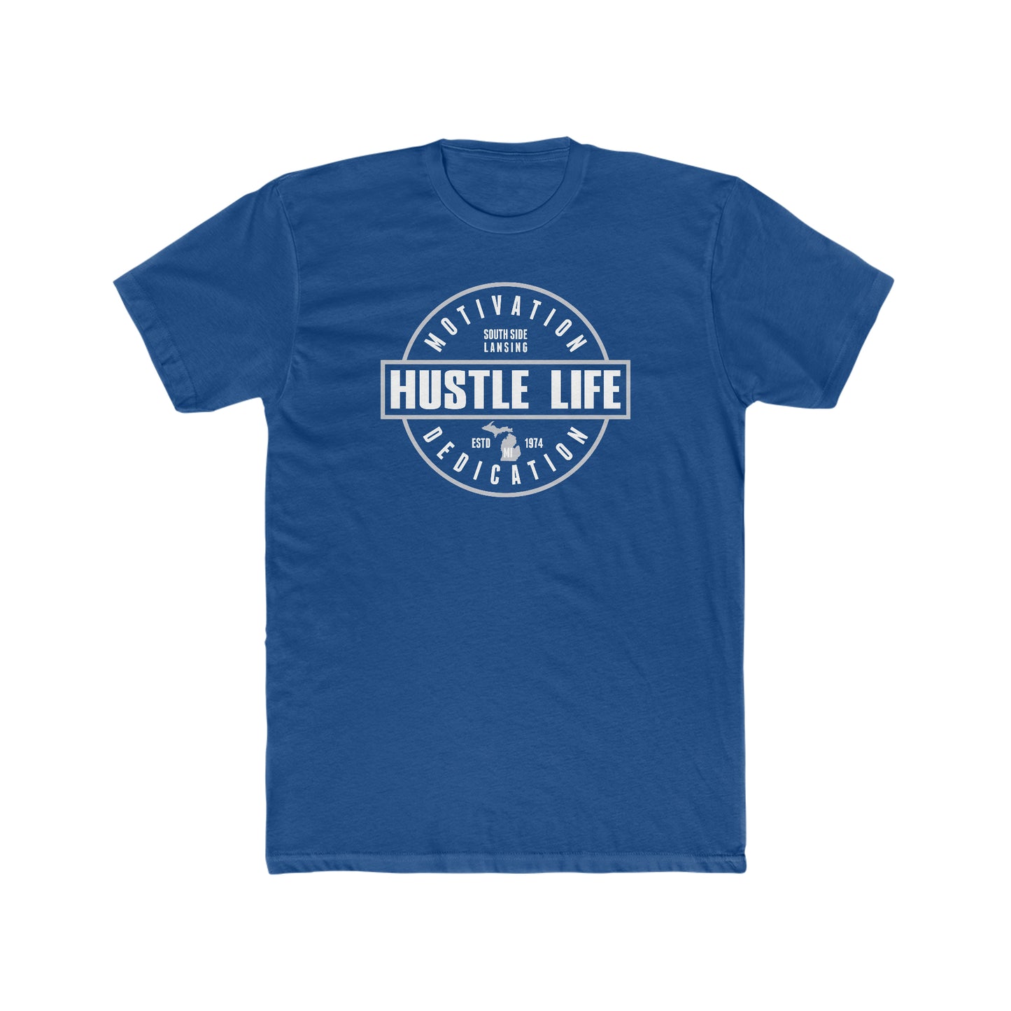 Let's Work | Hustle Life | Cotton Crew Tee