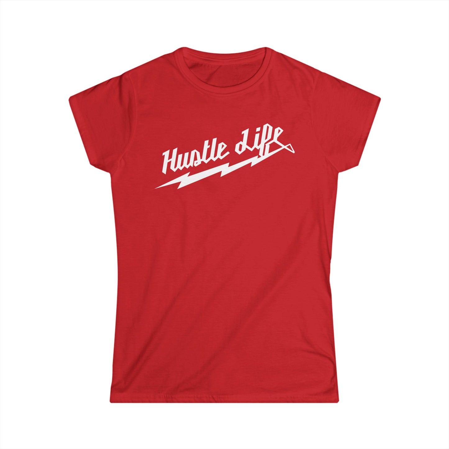 Lightning | Hustle Life | Women's Soft Style Tee