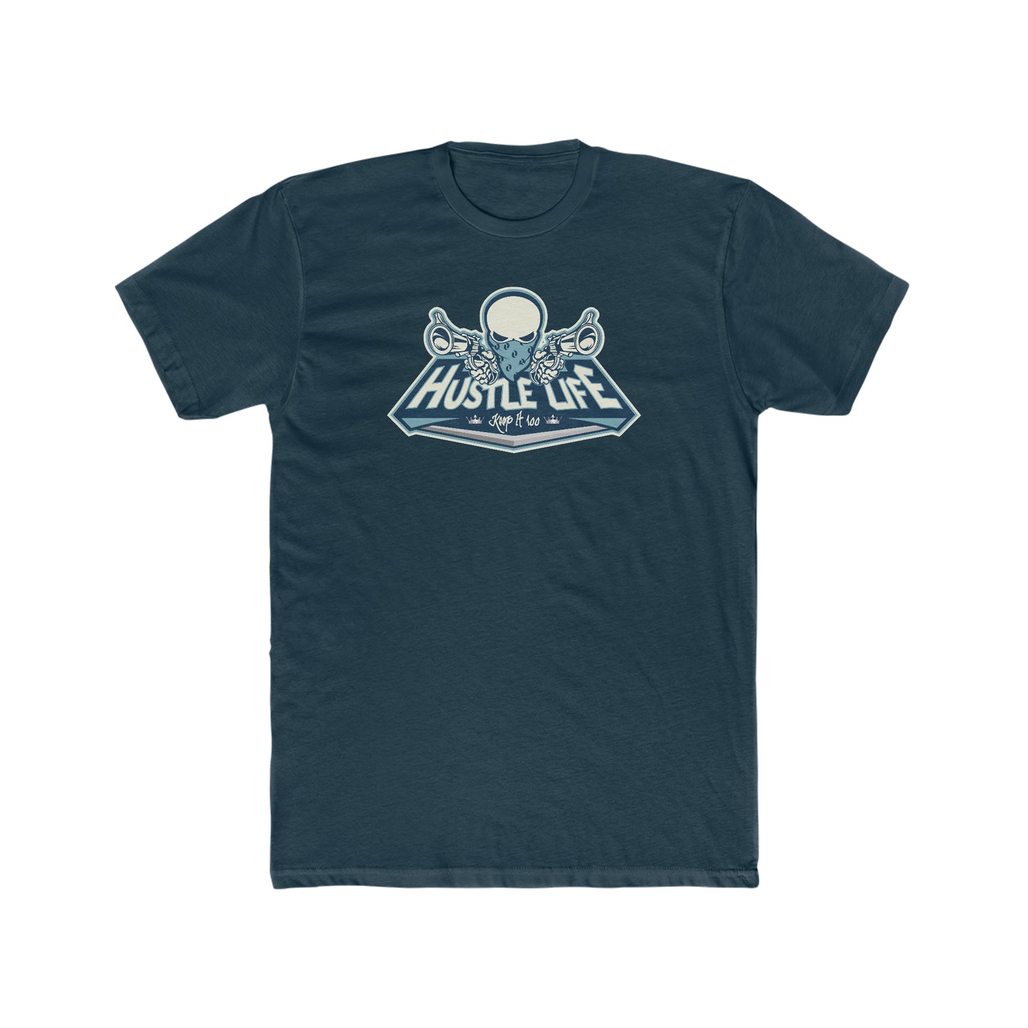 Outlaw | Hustle Life | Cotton Crew Tee