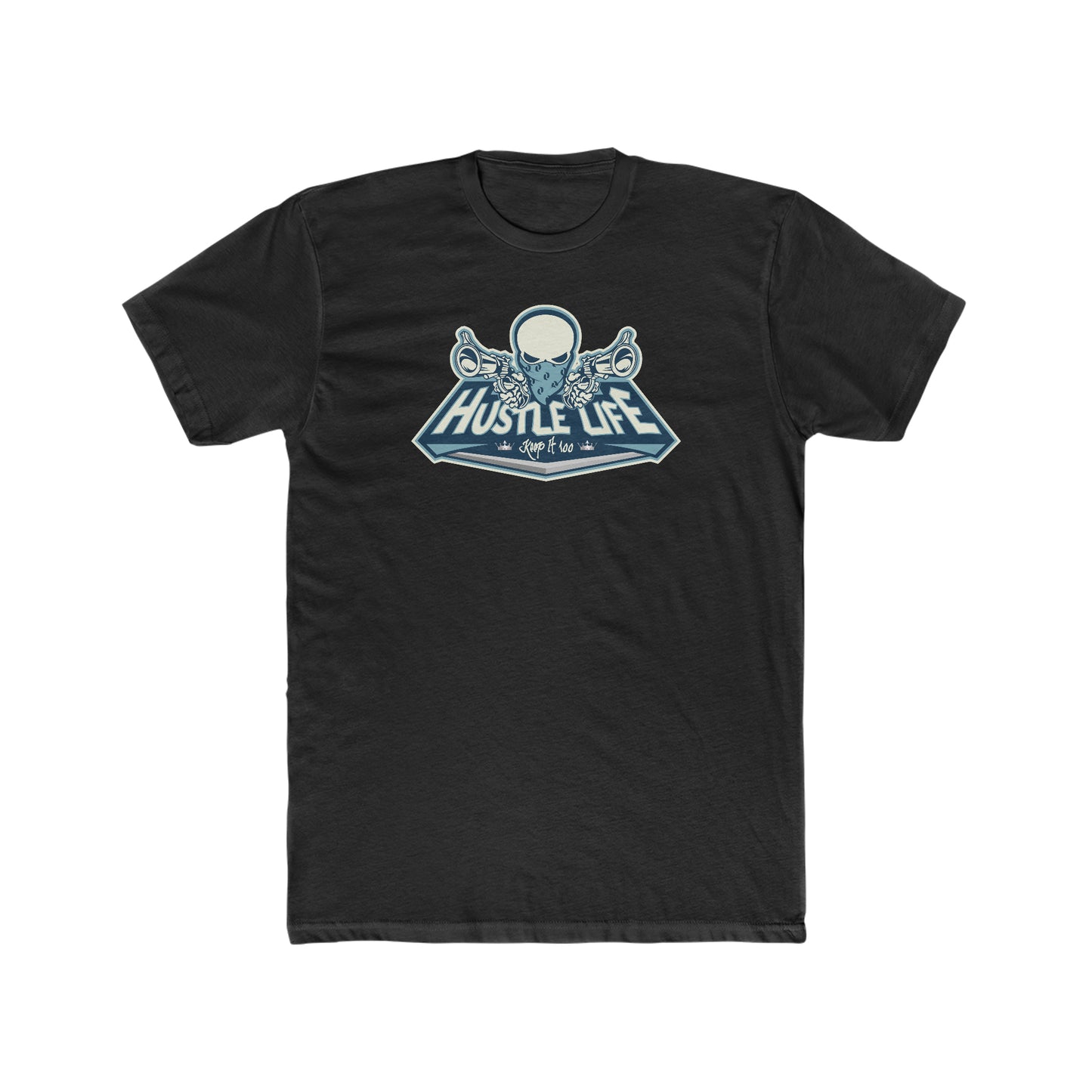 Outlaw | Hustle Life | Cotton Crew Tee