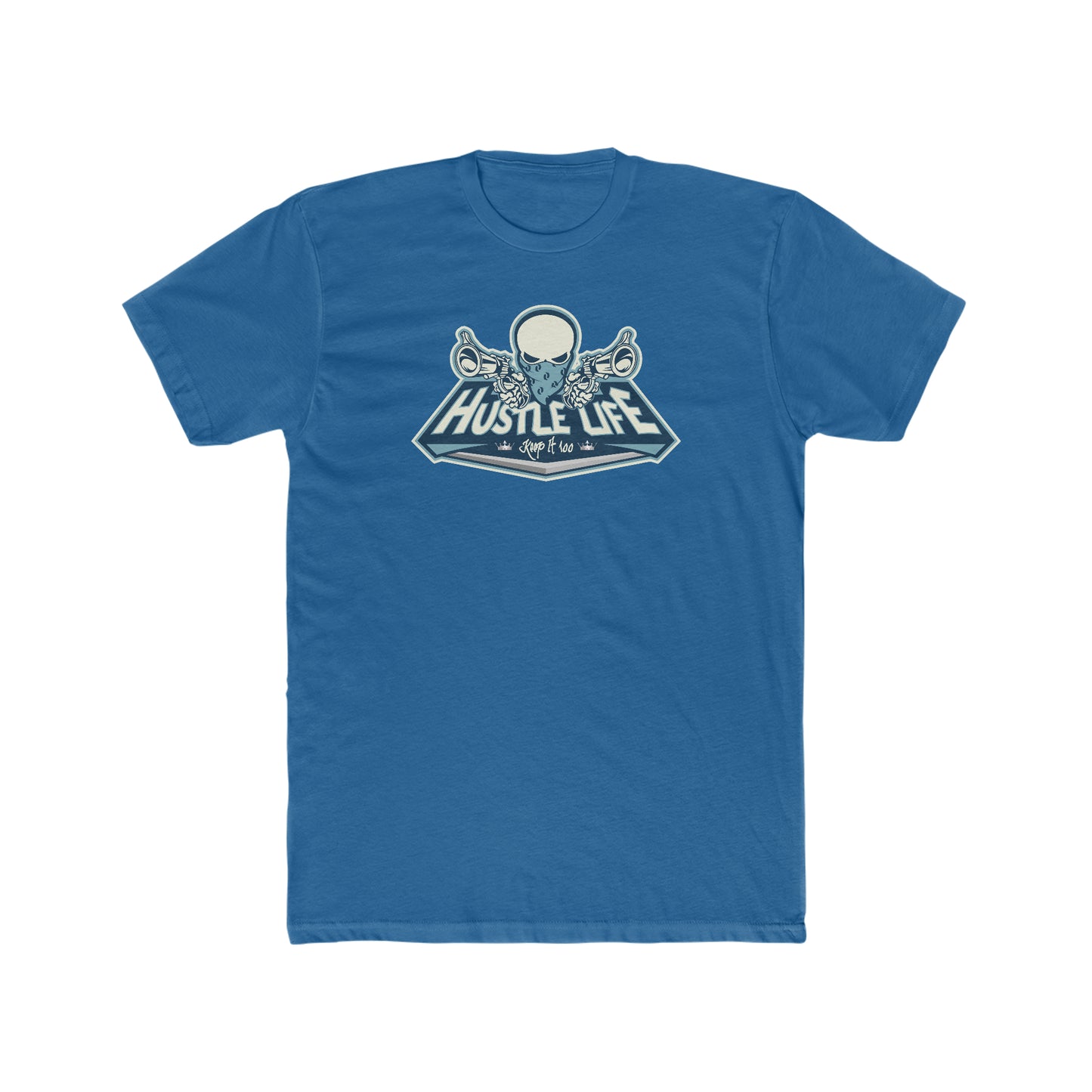 Outlaw | Hustle Life | Cotton Crew Tee