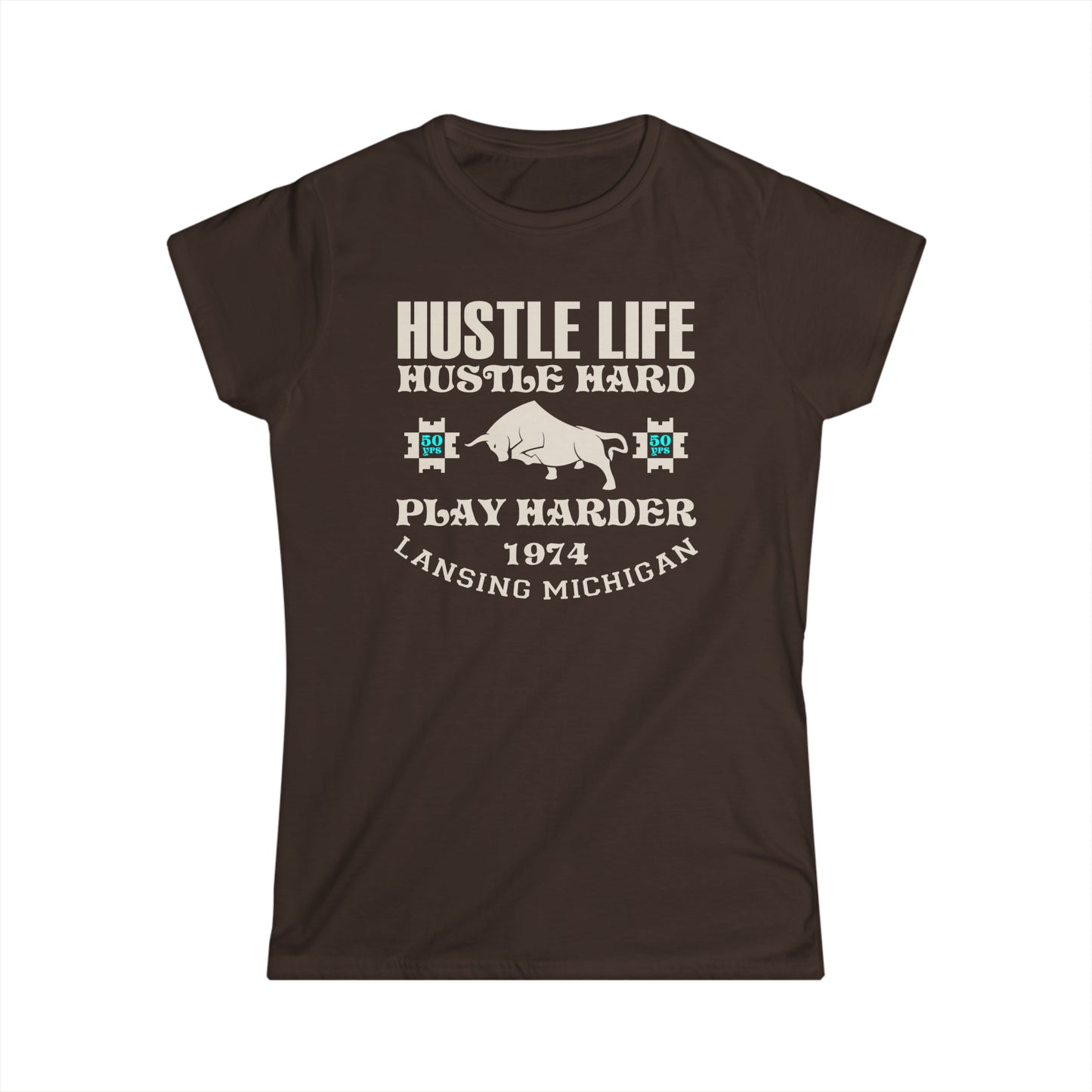 Western Flare | Hustle Life | Women's Soft Style Tee