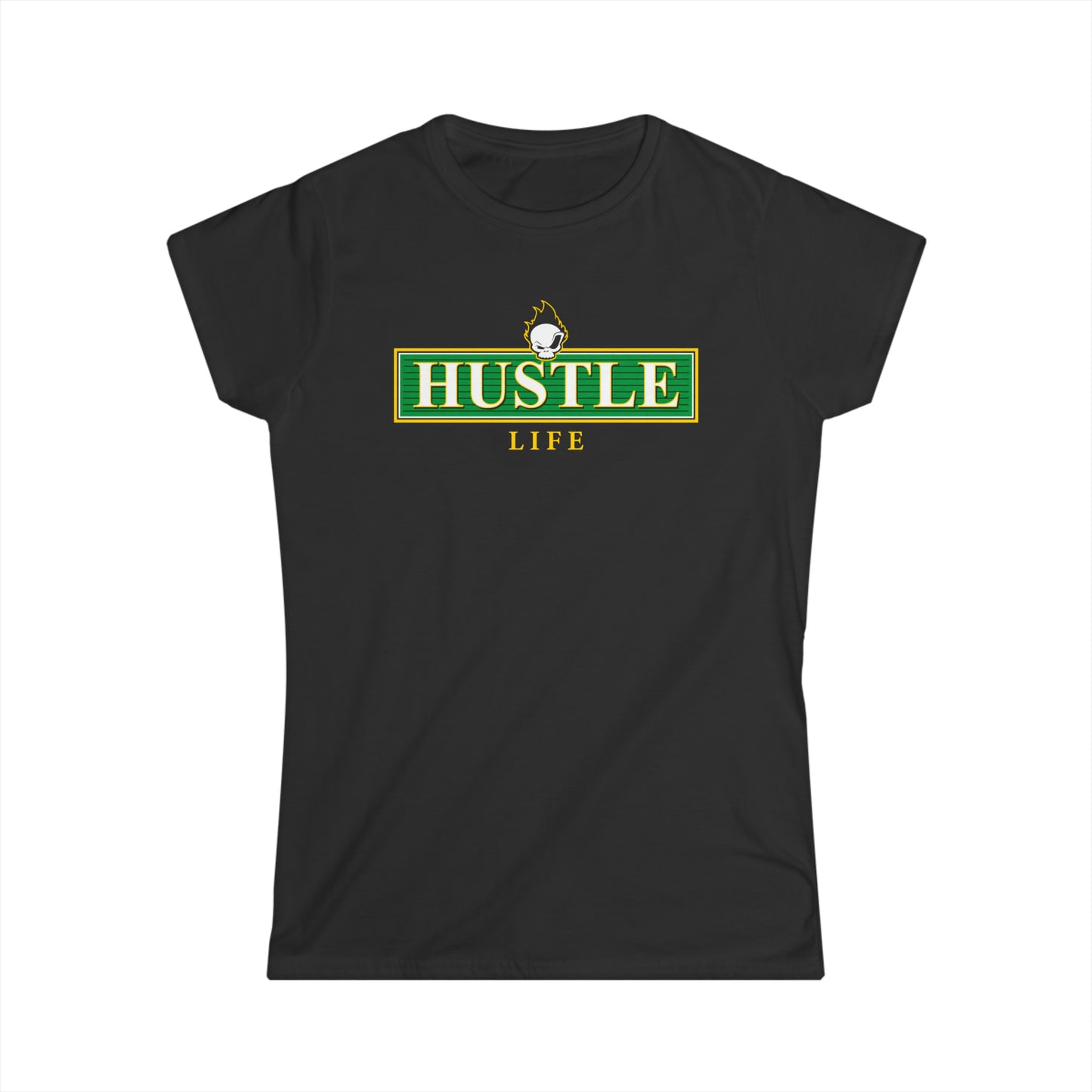40 oz | Hustle Life | Women's Soft Style Tee