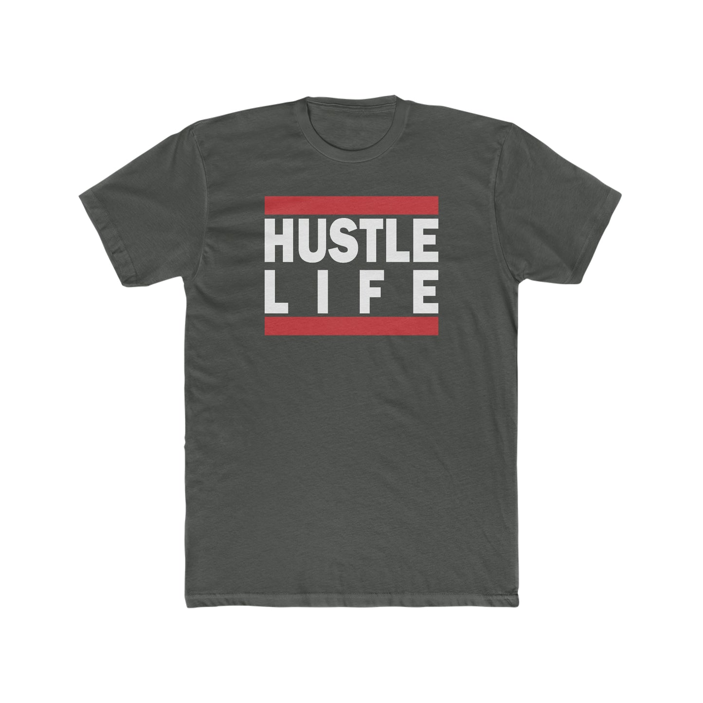 DMC | Hustle Life | Cotton Crew Tee