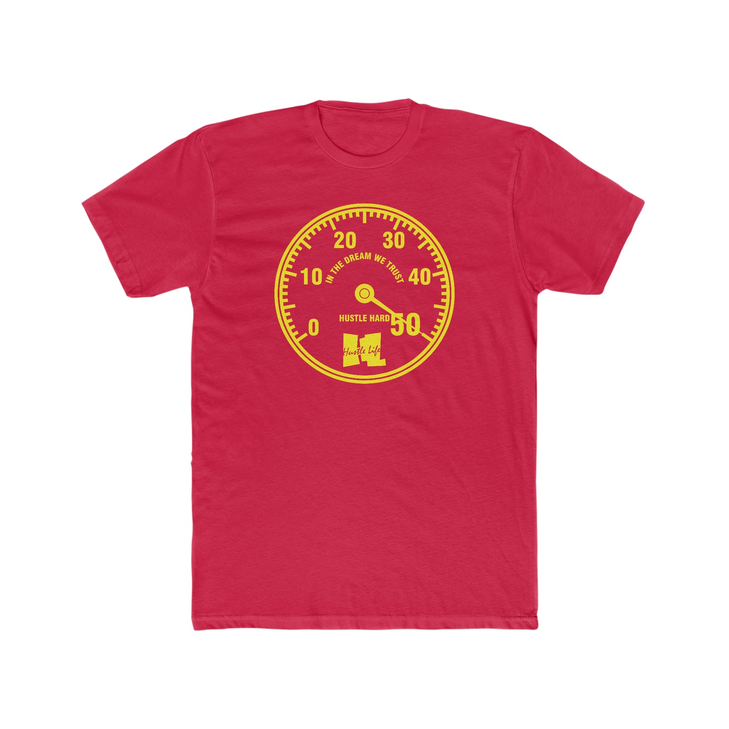 Dial | Hustle Life | Cotton Crew Tee