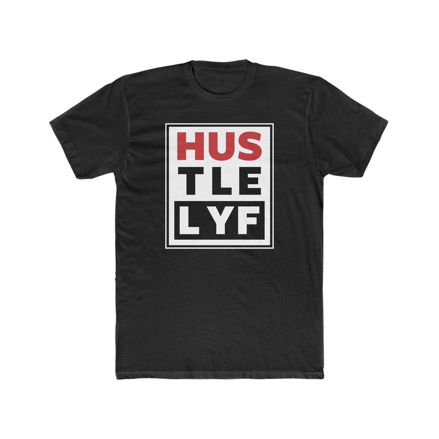 Vision | Hustle Life | Cotton Crew Tee