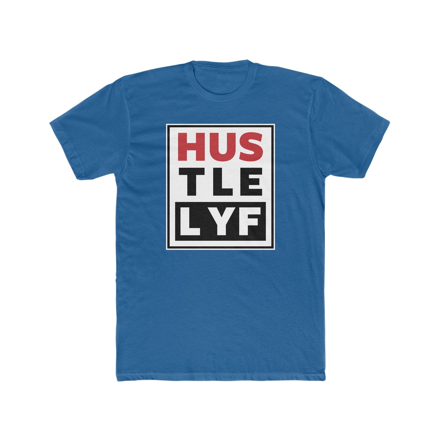 Vision | Hustle Life | Cotton Crew Tee