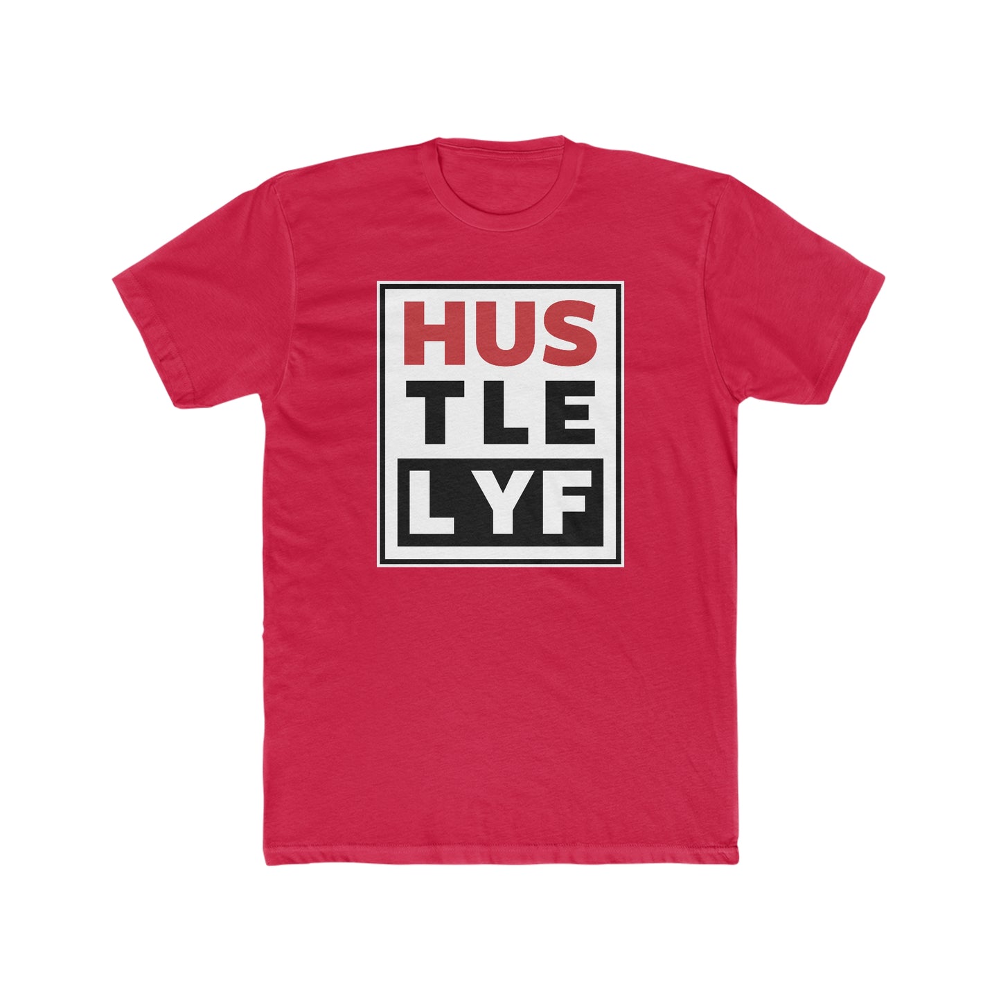 Vision | Hustle Life | Cotton Crew Tee