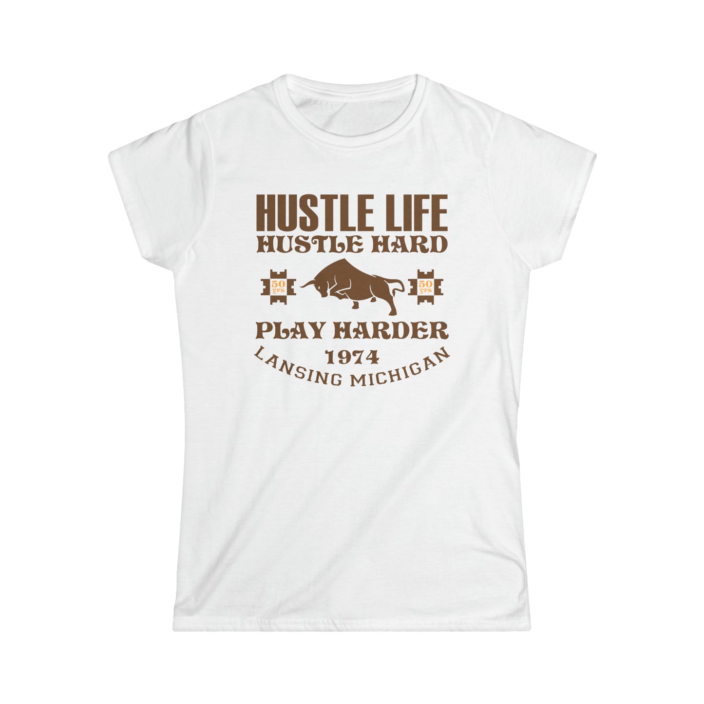 Western Flare | Hustle Life | Women's Soft Style Tee