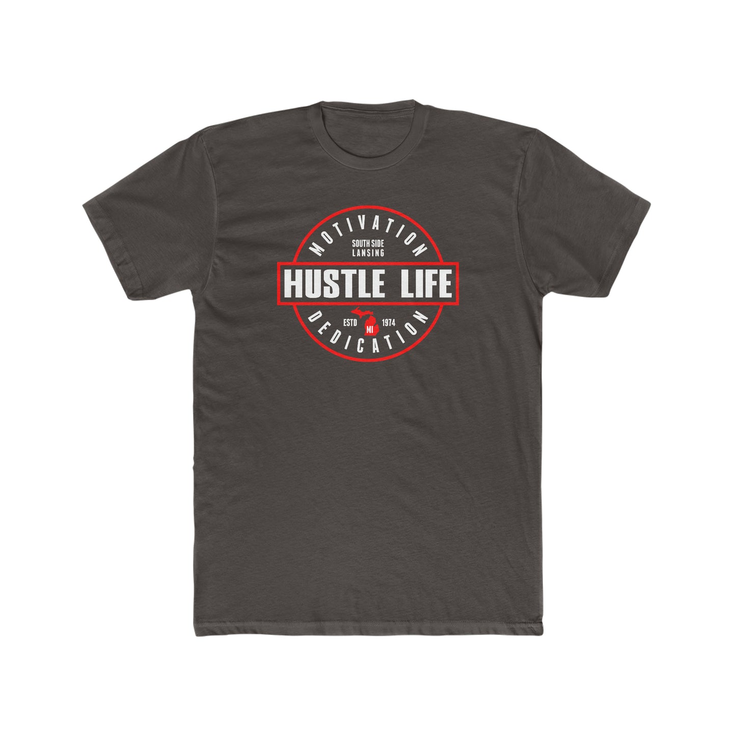 Let's Work | Hustle Life | Cotton Crew Tee