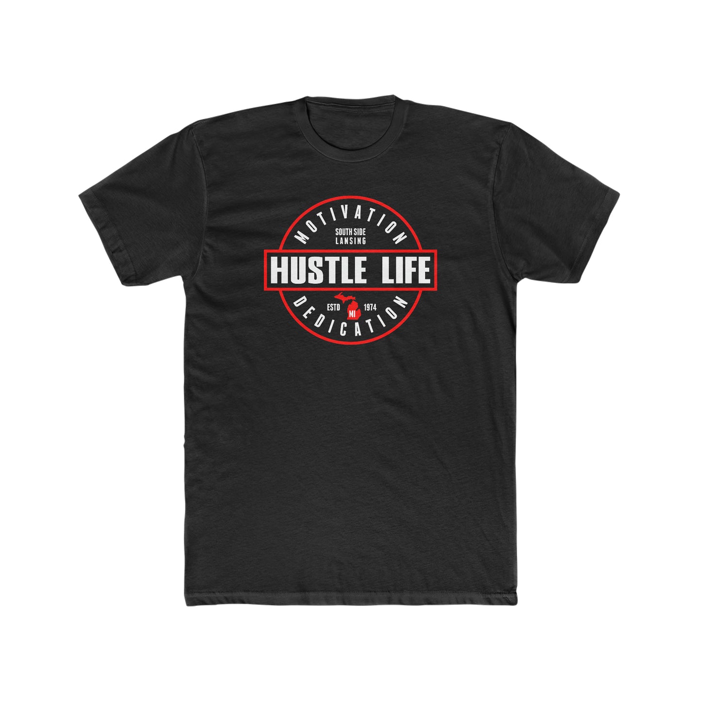 Let's Work | Hustle Life | Cotton Crew Tee