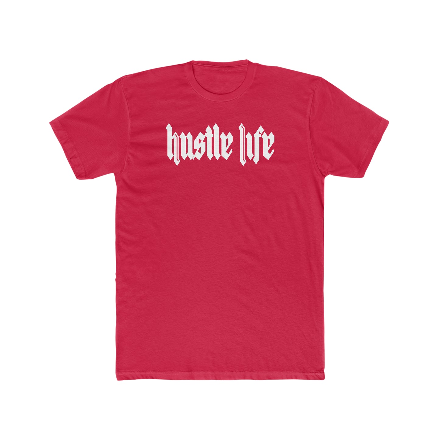 Mega Life | Hustle Life | Cotton Crew Tee