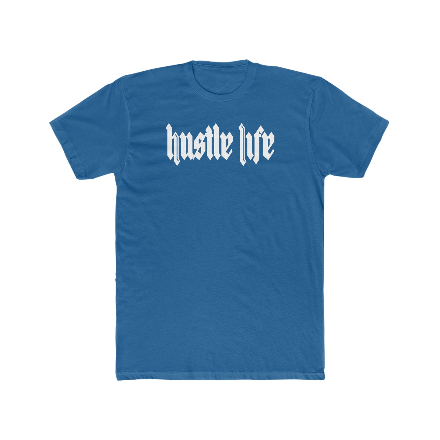 Mega Life | Hustle Life | Cotton Crew Tee
