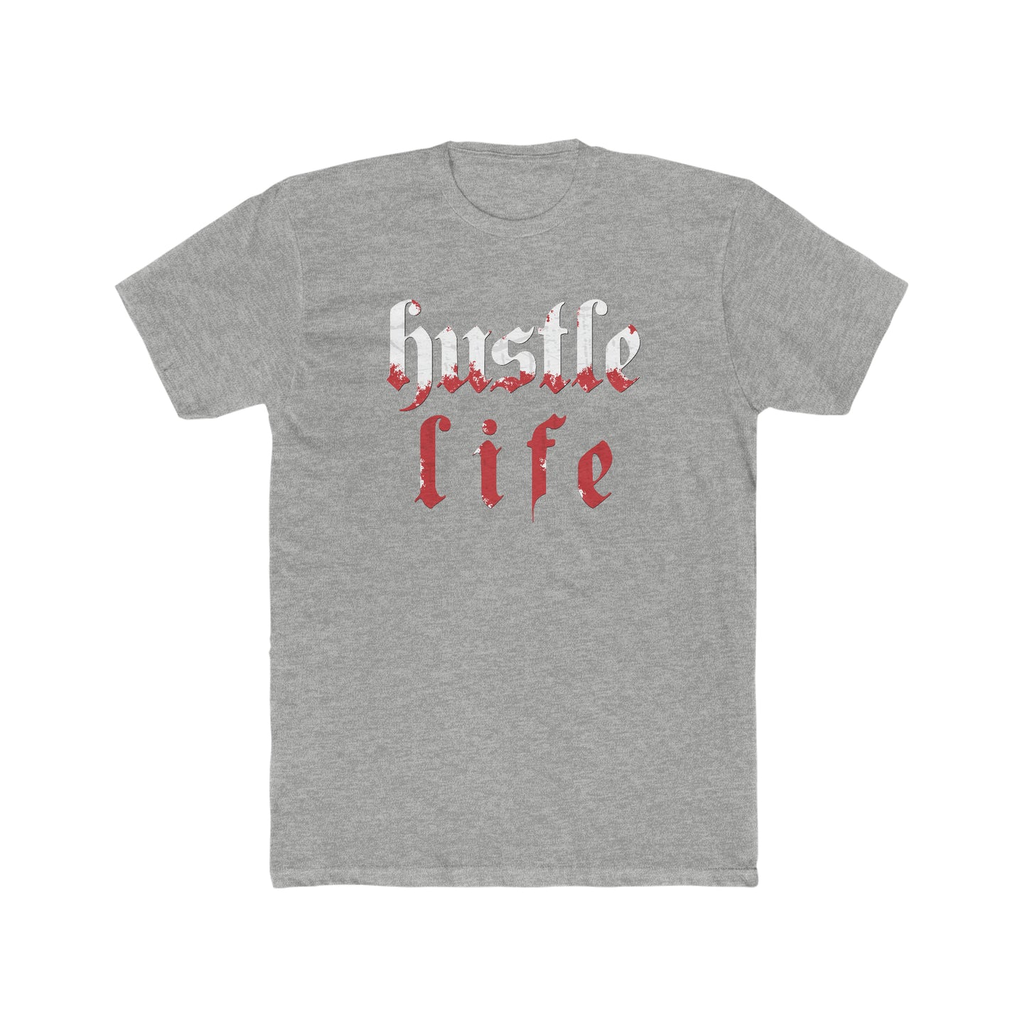 Blood Worx | Hustle Life | Cotton Crew Tee