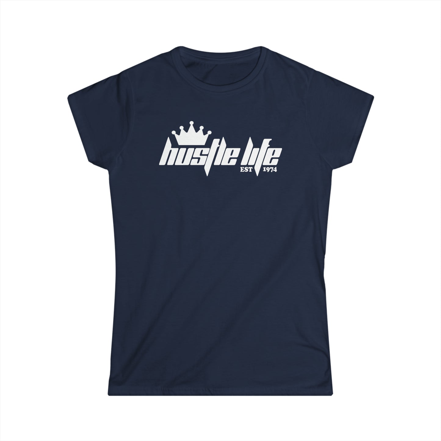 Pagal Crown | Hustle Life | Women's Soft Style Tee
