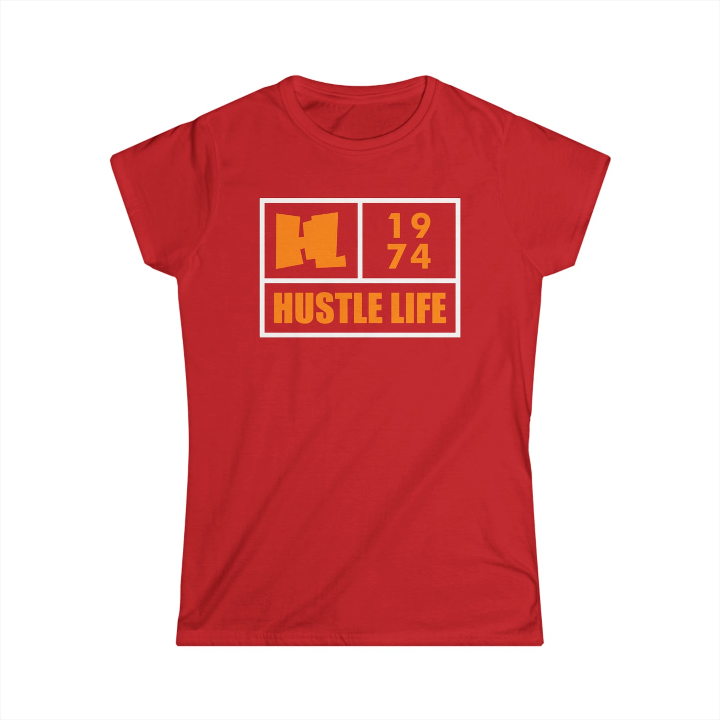 Blocked Out | Hustle Life | Women's Soft Style Tee