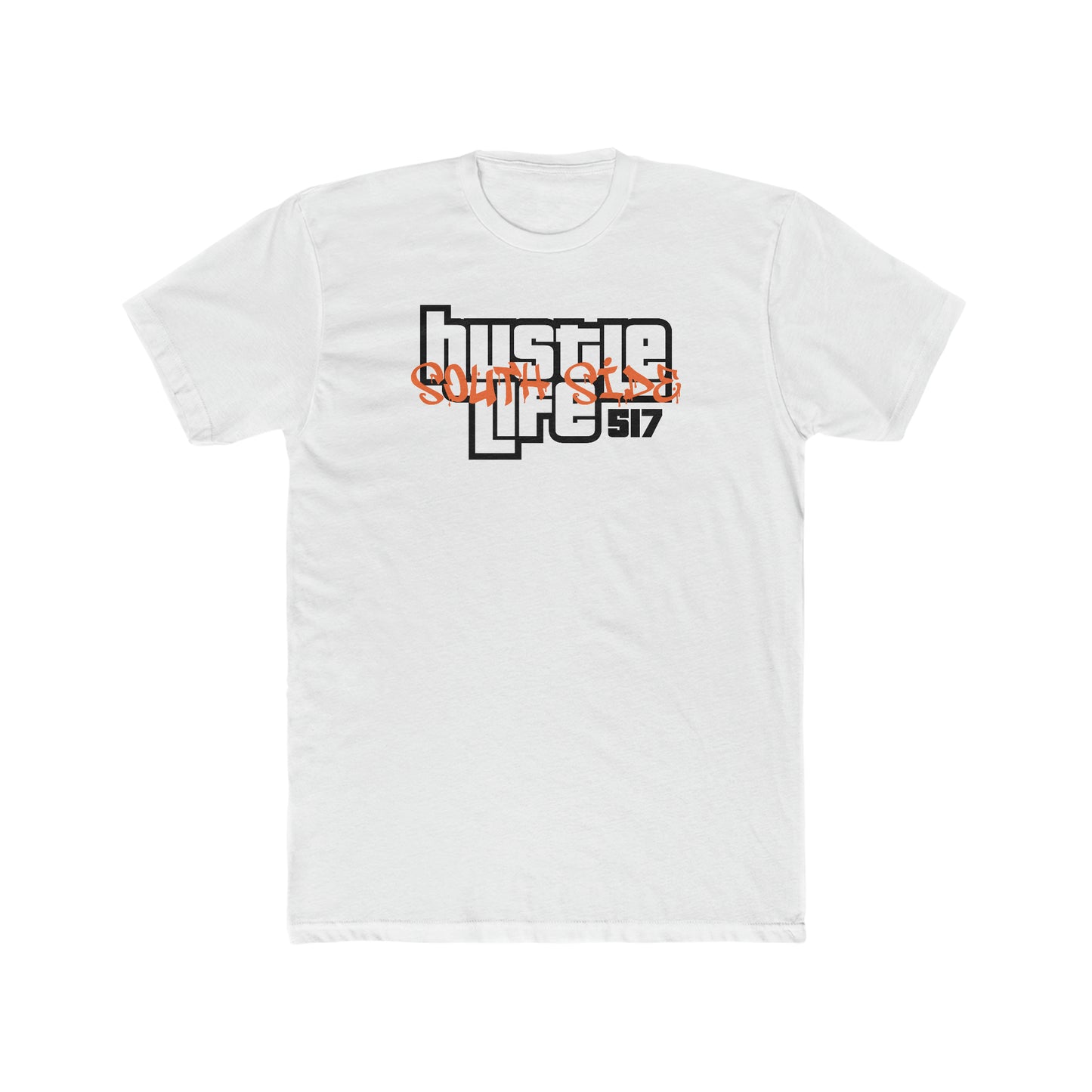 517 | Hustle Life | Cotton Crew Tee