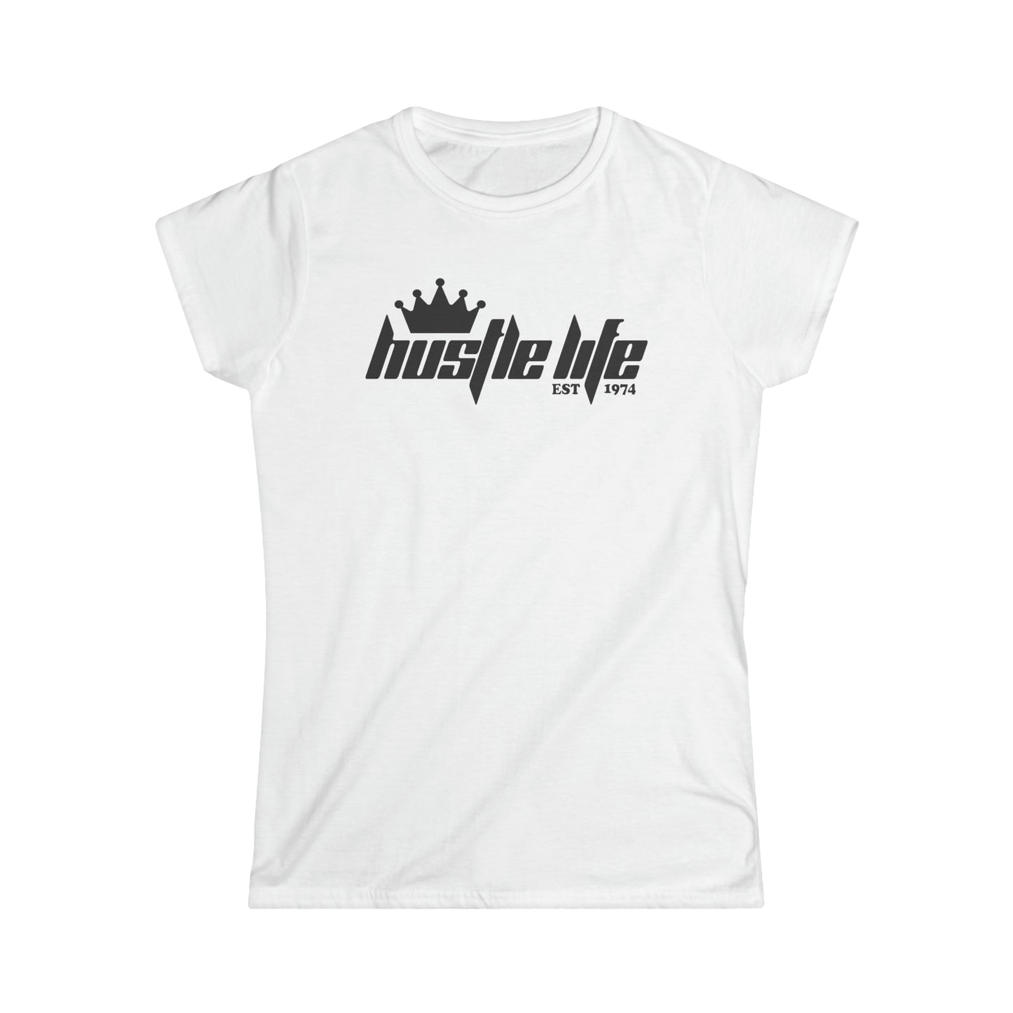 Pagal Crown | Hustle Life | Women's Soft Style Tee