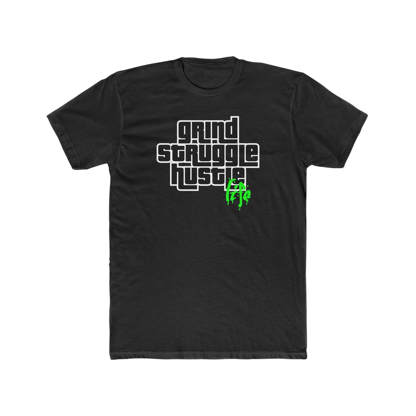 HGS Life | Hustle Life | Cotton Crew Tee