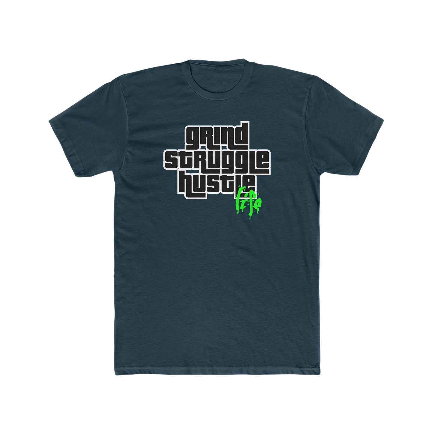 HGS Life | Hustle Life | Cotton Crew Tee