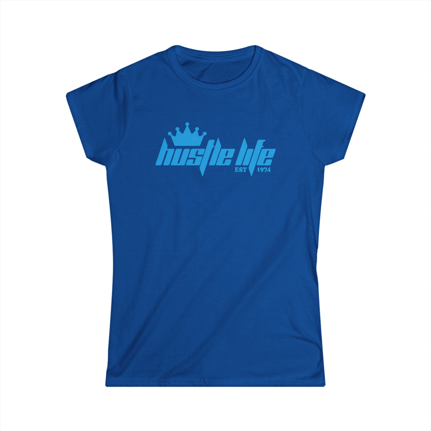 Pagal Crown | Hustle Life | Women's Soft Style Tee