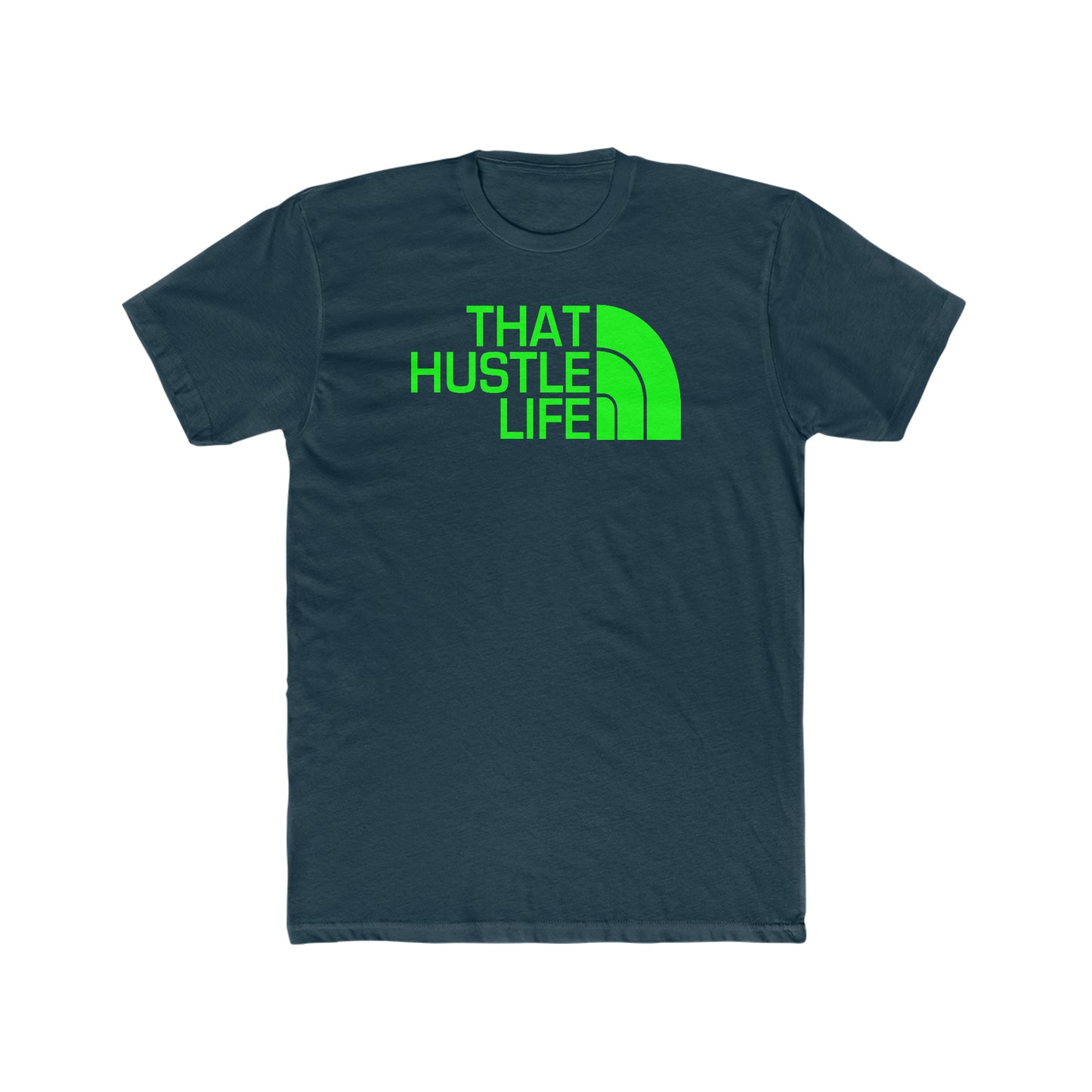 Face Off | Hustle Life | Cotton Crew Tee