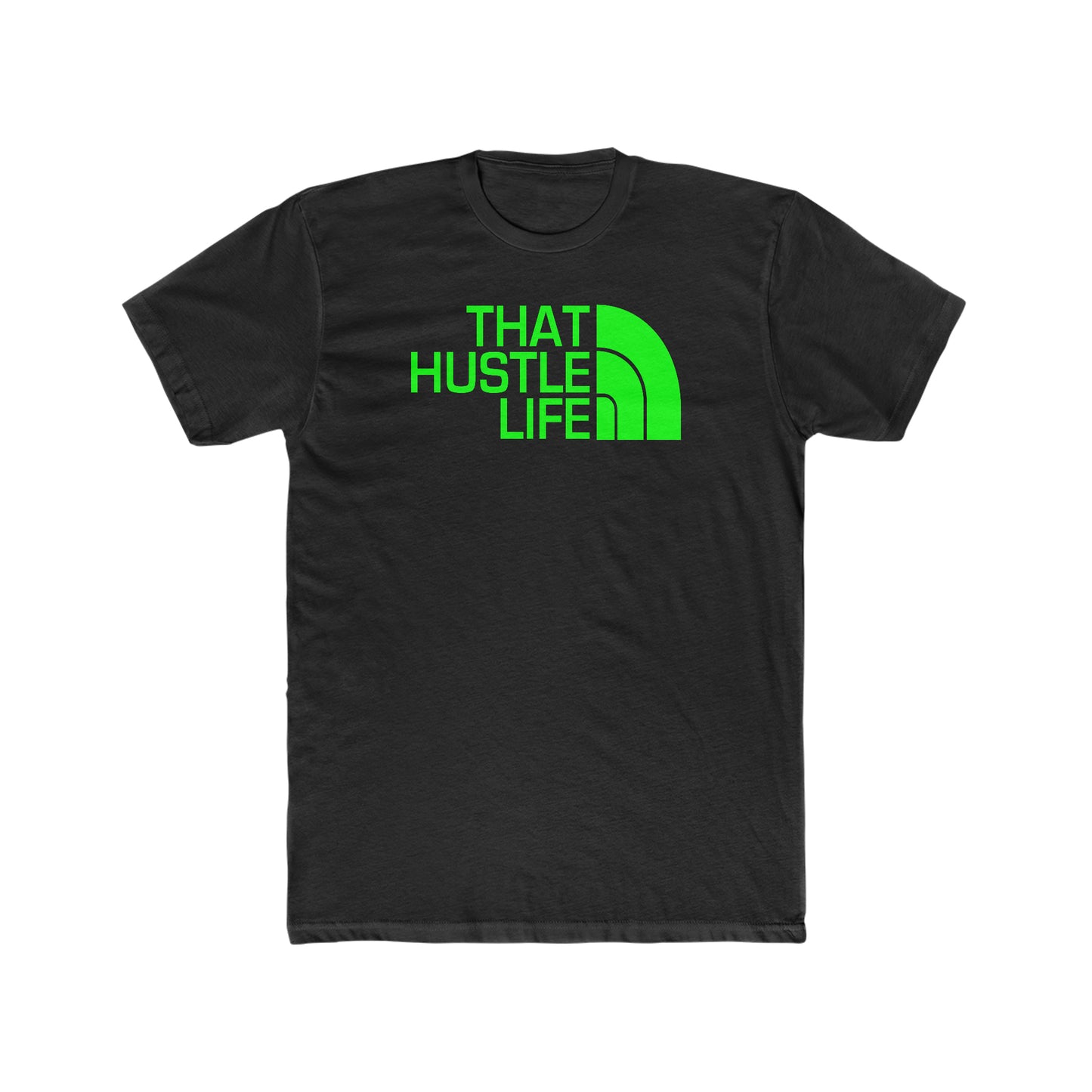Face Off | Hustle Life | Cotton Crew Tee