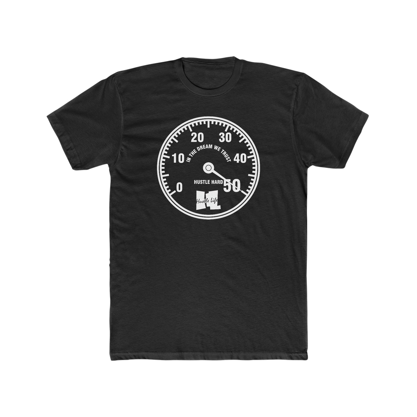 Dial | Hustle Life | Cotton Crew Tee