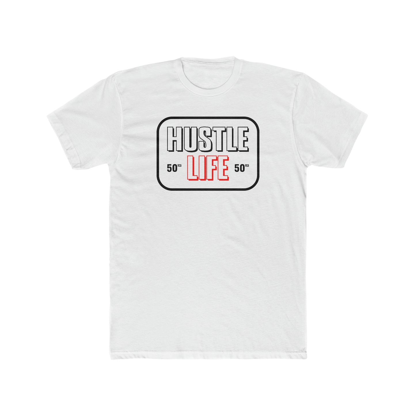 Plated | Hustle Life | Cotton Crew Tee