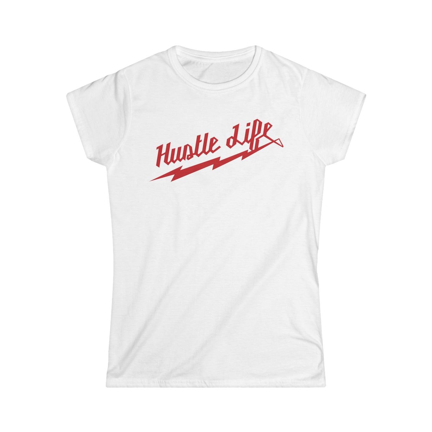 Lightning | Hustle Life | Women's Soft Style Tee