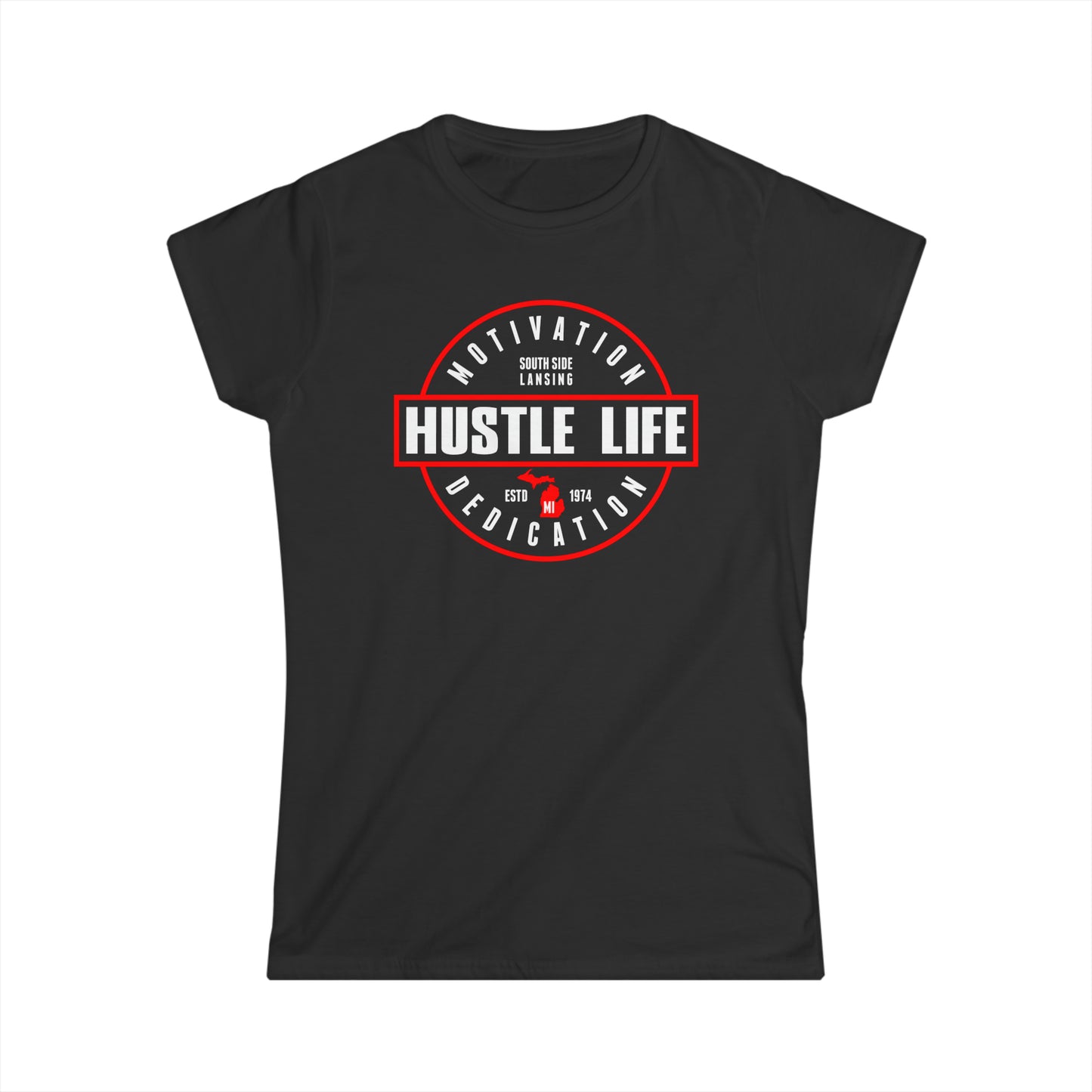 Let's Work | Hustle Life | Women's Soft Style Tee
