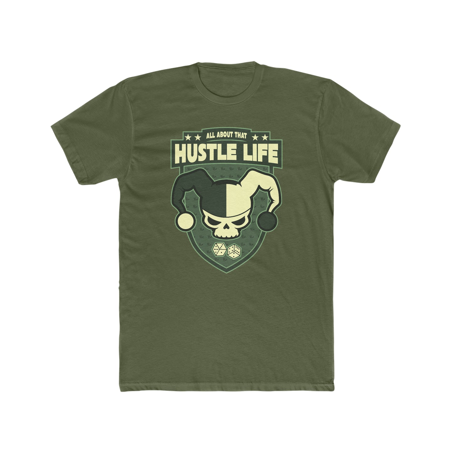 Dice Master | Hustle Life | Cotton Crew Tee