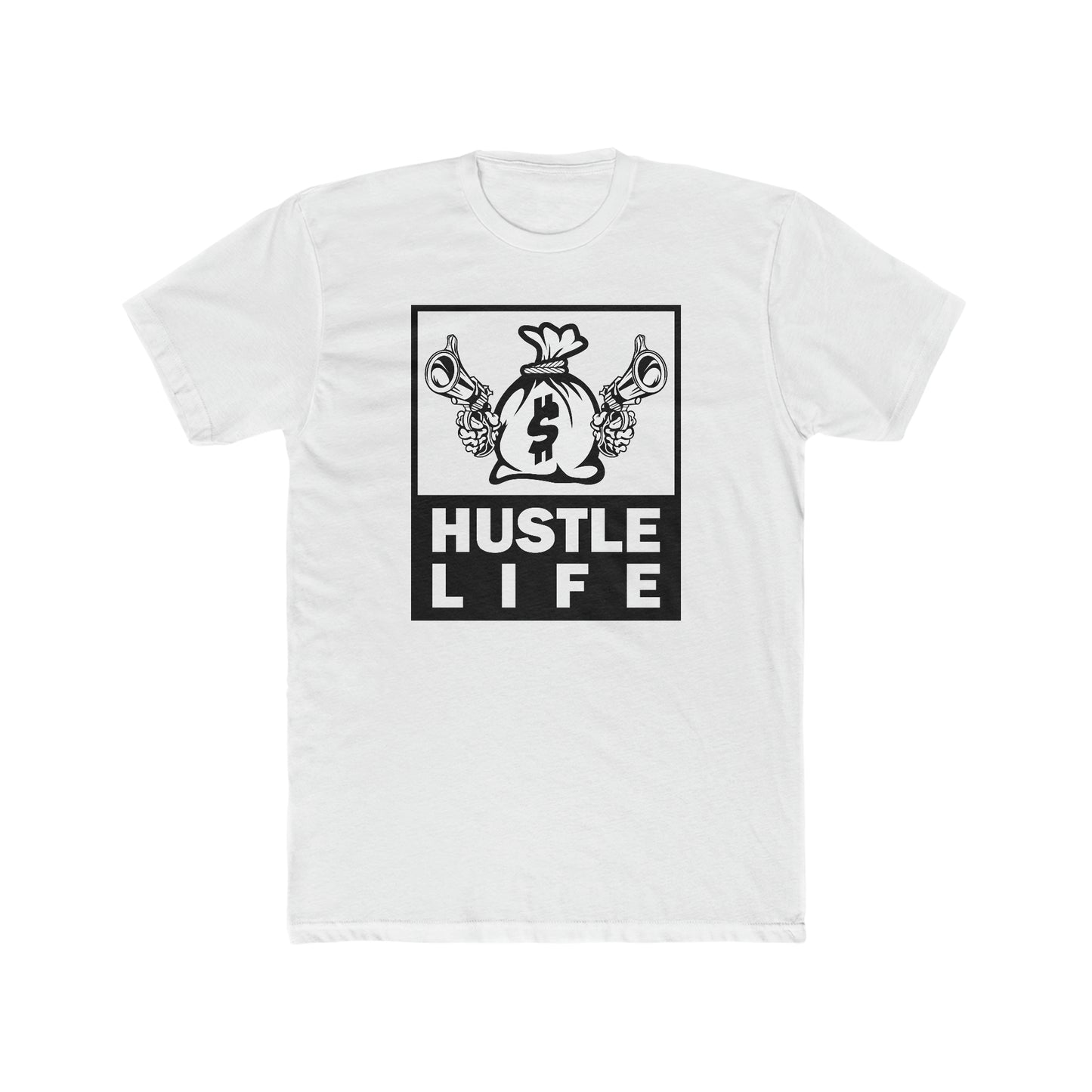 Bags O' Cash | Hustle Life | Cotton Crew Tee