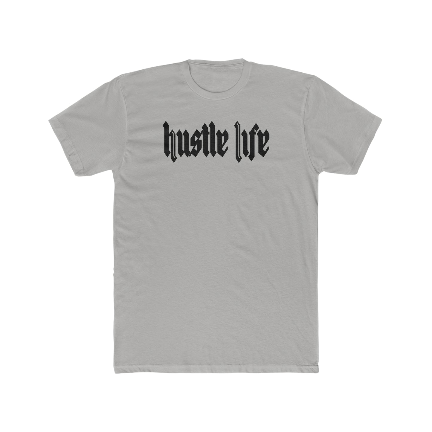 Mega Life | Hustle Life | Cotton Crew Tee