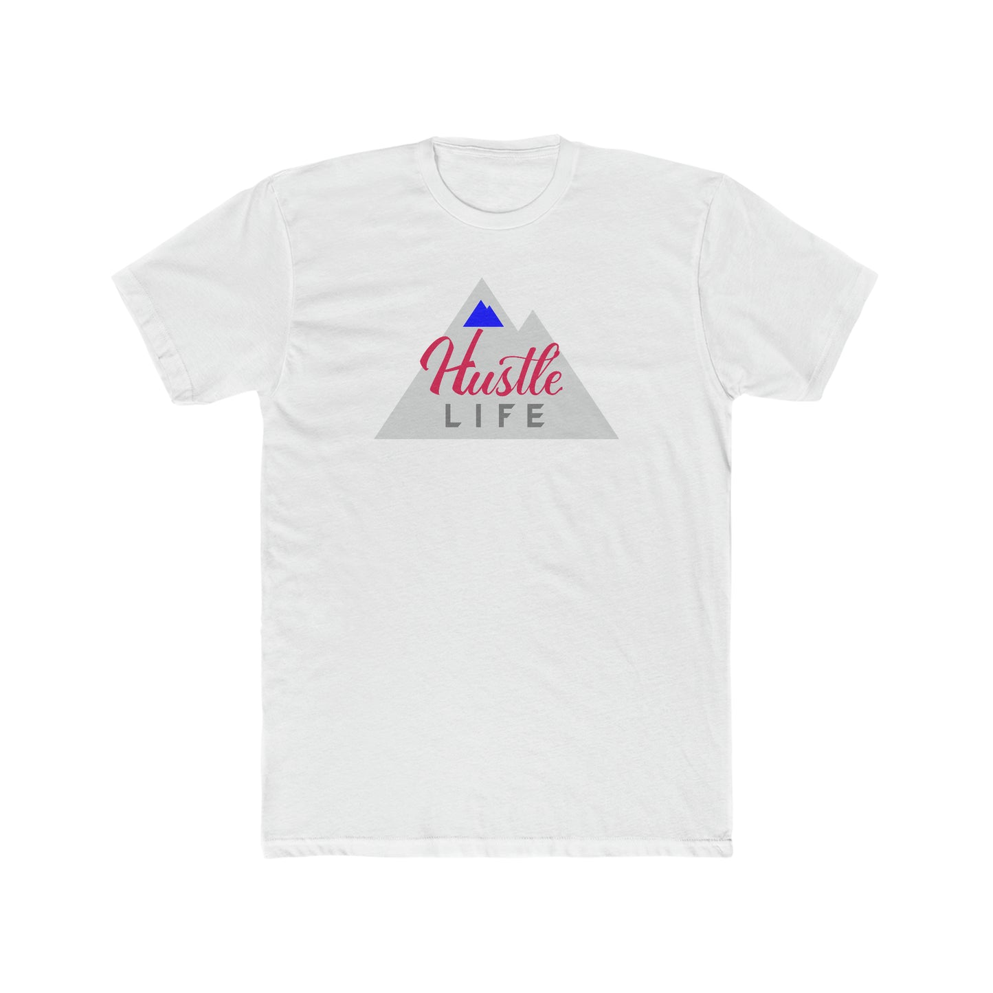 Dual Peaks | Hustle Life | Cotton Crew Tee