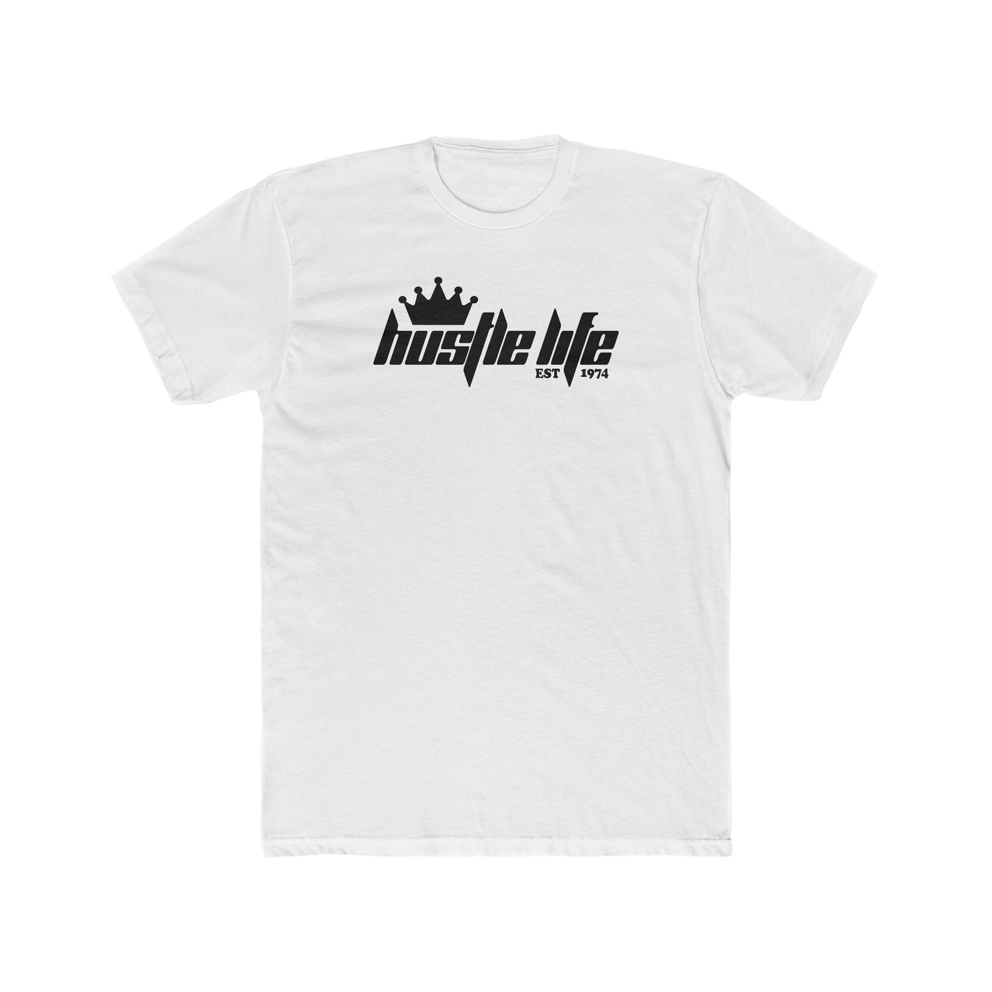 Pagal Crown | Hustle Life | Cotton Crew Tee