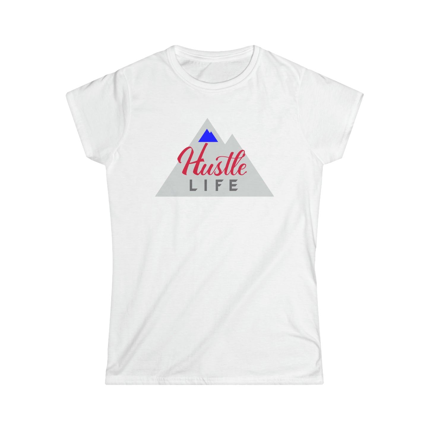 Dual Peaks | Hustle Life | Women's Soft Style Tee