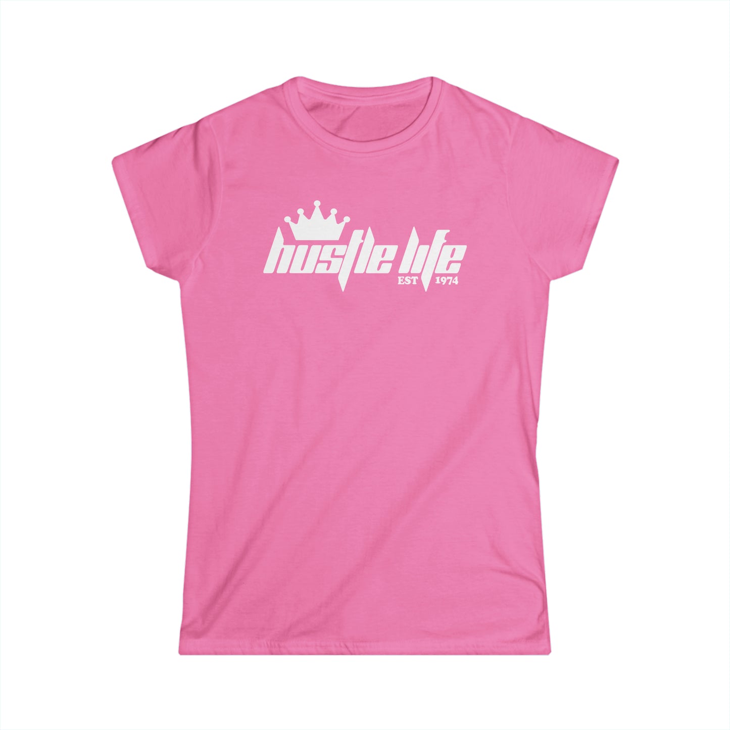 Pagal Crown | Hustle Life | Women's Soft Style Tee