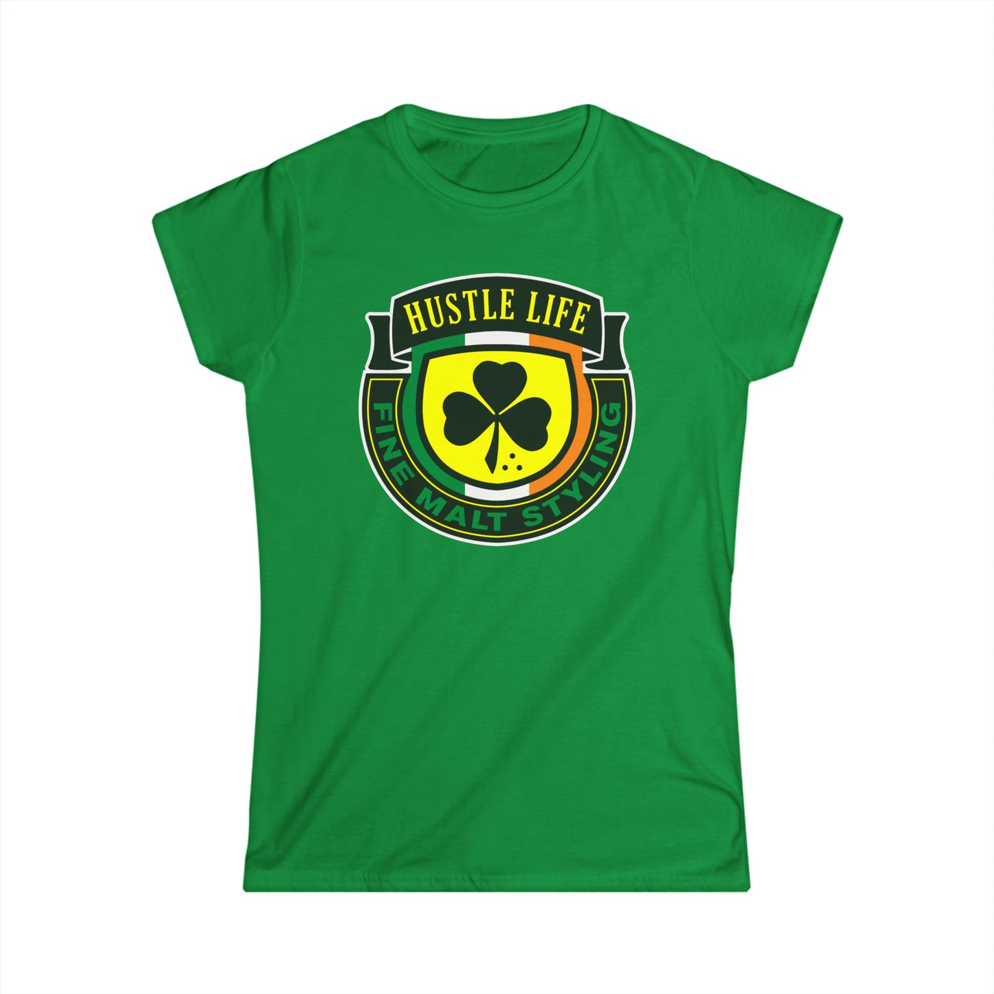 Shamrock Life | Hustle Life | Women's Soft Style Tee