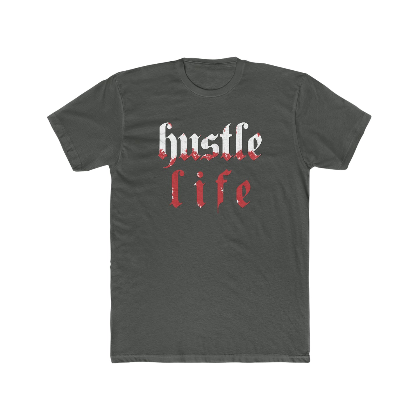Blood Worx | Hustle Life | Cotton Crew Tee